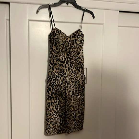 B.Darlin brand new cheetah dress size 1/2. - Picture 1 of 3